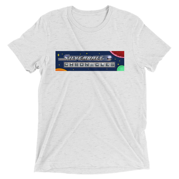 Silverball Chronicles Randy Martinez Designed Full Logo - Premium Tri-blend T-shirt