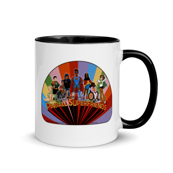 Pinball Superfriends - Mug