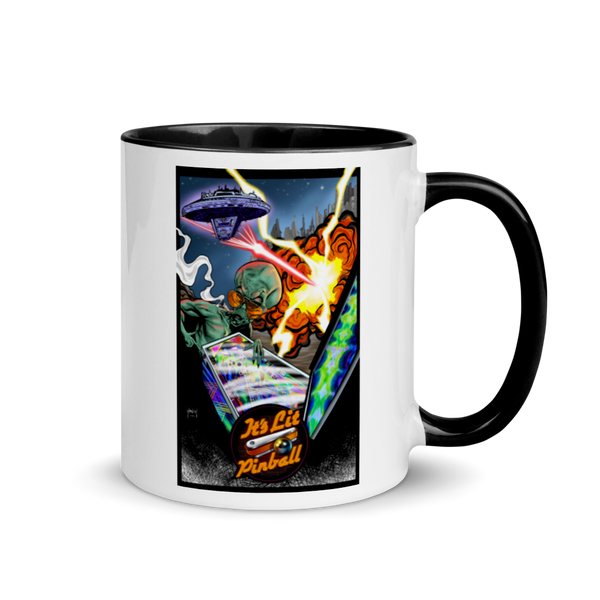 It's Lit Pinball Alien - Mug