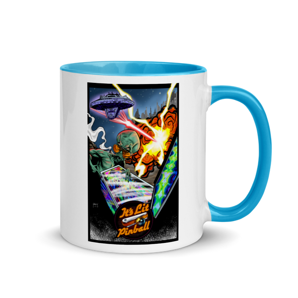 It's Lit Pinball Alien - Mug