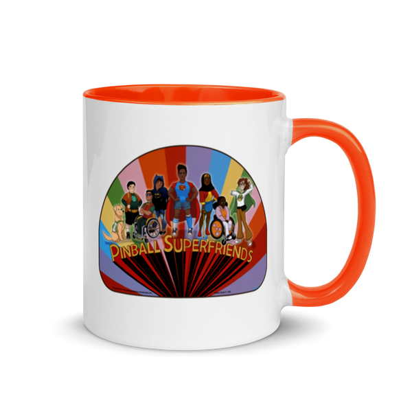 Pinball Superfriends - Mug
