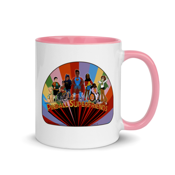 Pinball Superfriends - Mug