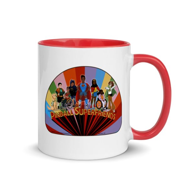 Pinball Superfriends - Mug