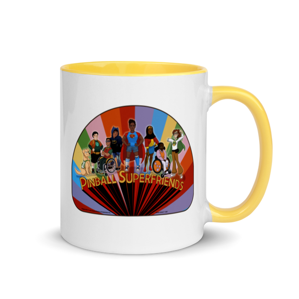 Pinball Superfriends - Mug