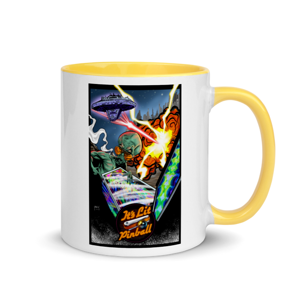 It's Lit Pinball Alien - Mug