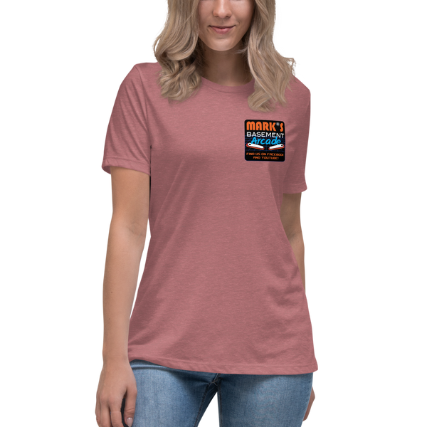 Mark's Basement Arcade - Women's Relaxed T-Shirt