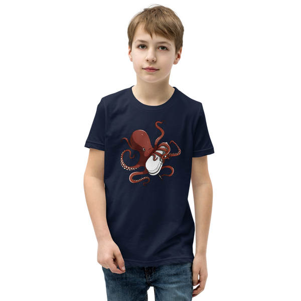 Octopus Flipper - Youth Premium T-Shirt