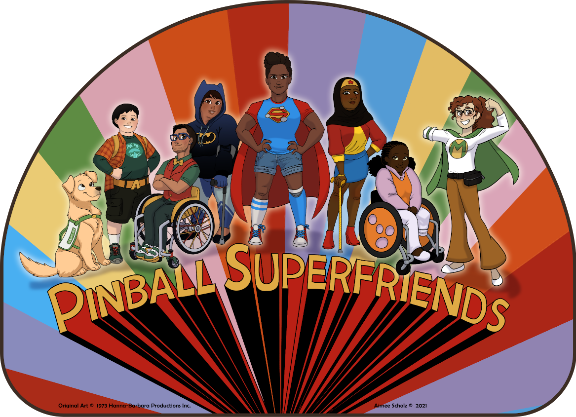 Pinball Superfriends - Silverball Swag