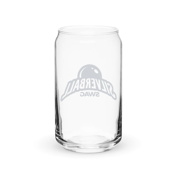 Silverball Swag - Can-shaped glass