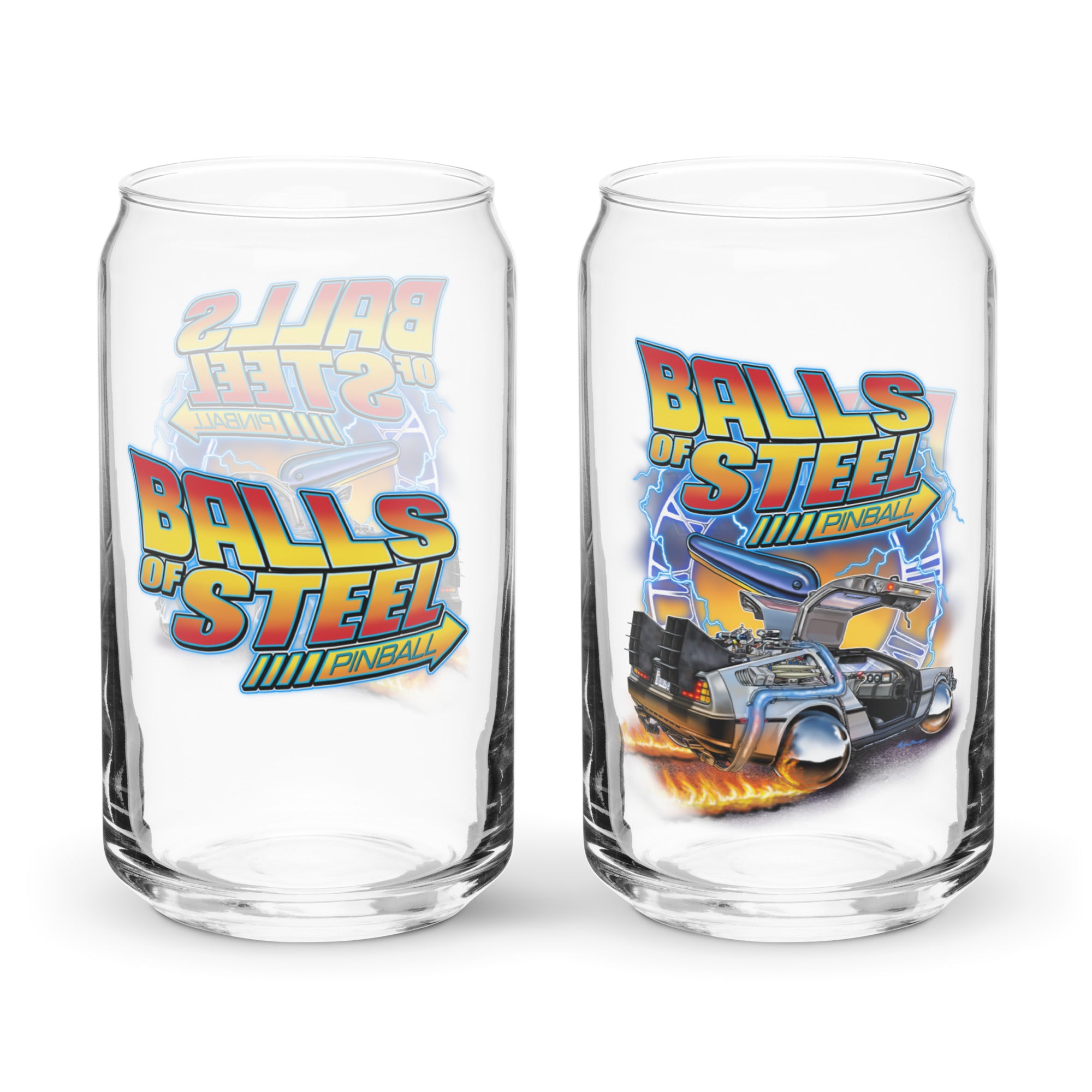 Balls of Steel - BTTF - Can-shaped glass