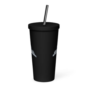 Silverball Swag - Insulated tumbler with a straw