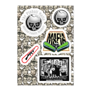 The Pinball Mafia - Sticker sheet