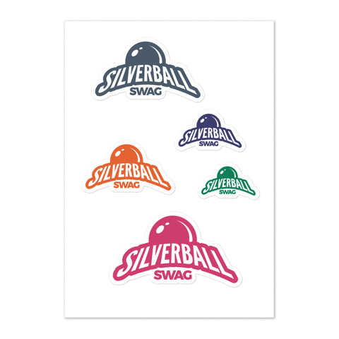 Silverball Swag Sticker sheet