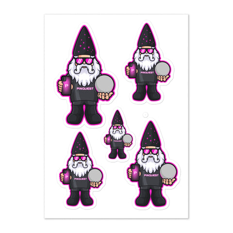 PINQUEST Gnome - Sticker sheet