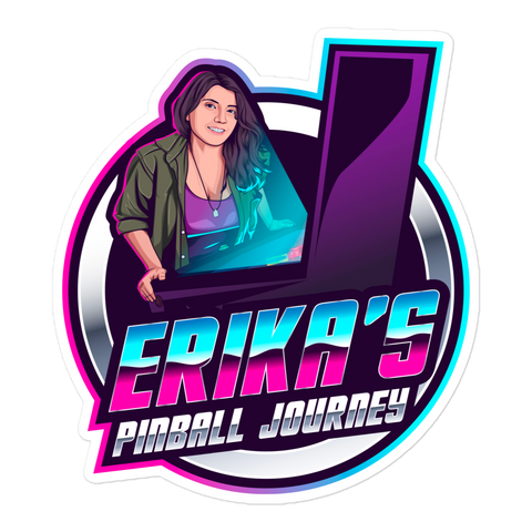 Erika's Pinball Journey - Stickers