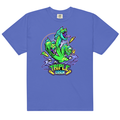 Triple Drain Hydra - Heavyweight T-shirt