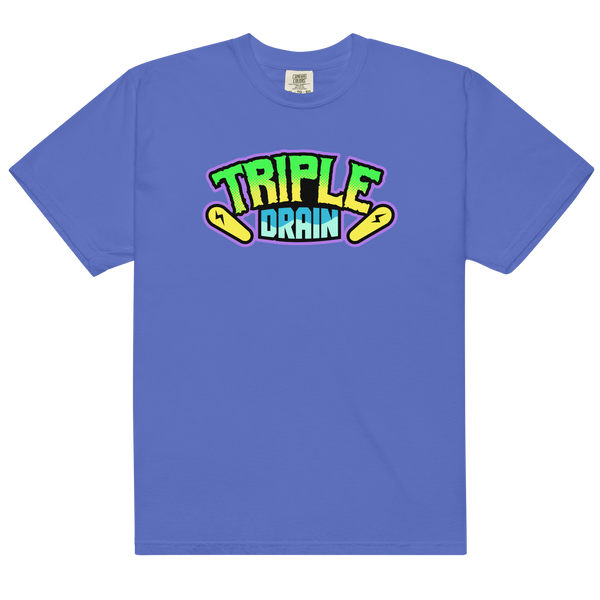 Triple Drain (Full Color) - Heavyweight T-shirt