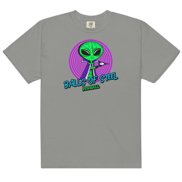 Balls of Steel Alien - Heavyweight T-shirt