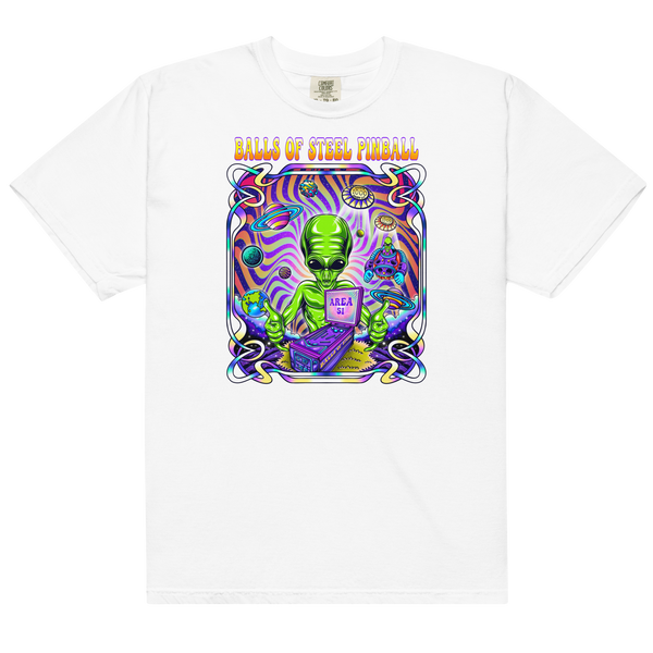 Balls of Steel Area 51 - Heavyweight t-shirt