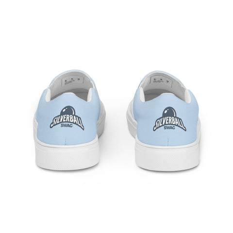 Silverball Swag - Men’s slip-on canvas shoes