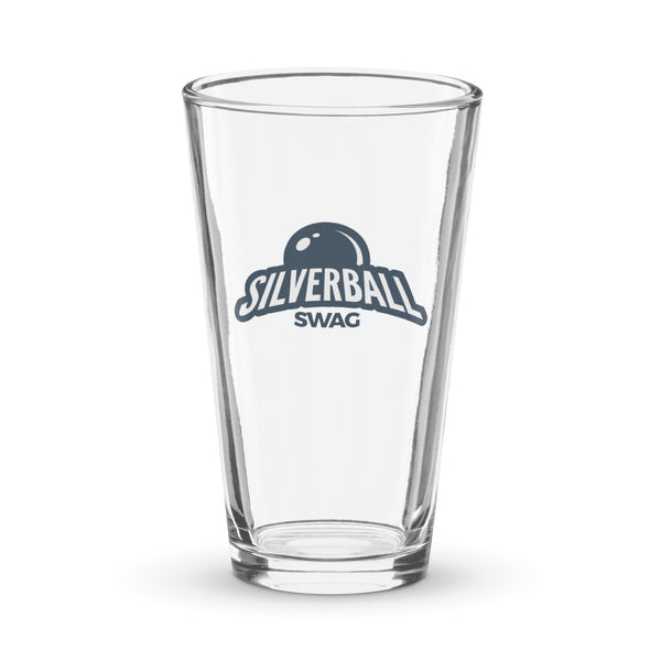 Silverball Swag - Shaker pint glass