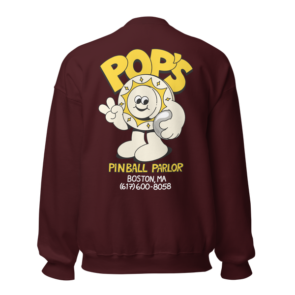 Pop's Pinball Parlor New Design - Unisex Sweatshirt