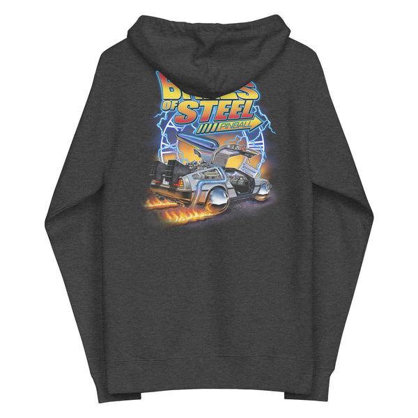 Balls of Steel - BTTF - Premium Unisex fleece zip up hoodie