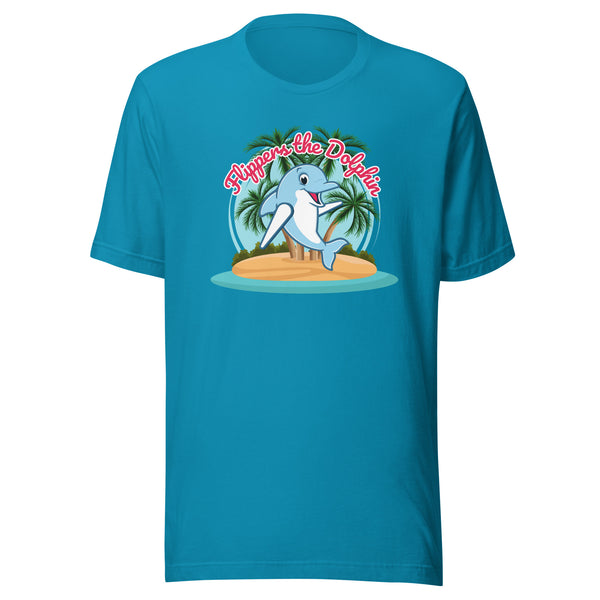 Flippers the Dolphin - Premium Unisex T-Shirt