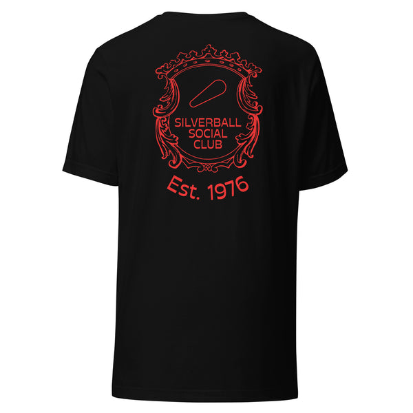 Silverball Social club crest - Premium Unisex t-shirt