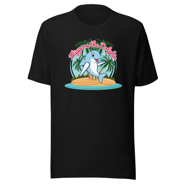 Flippers the Dolphin - Premium Unisex T-Shirt