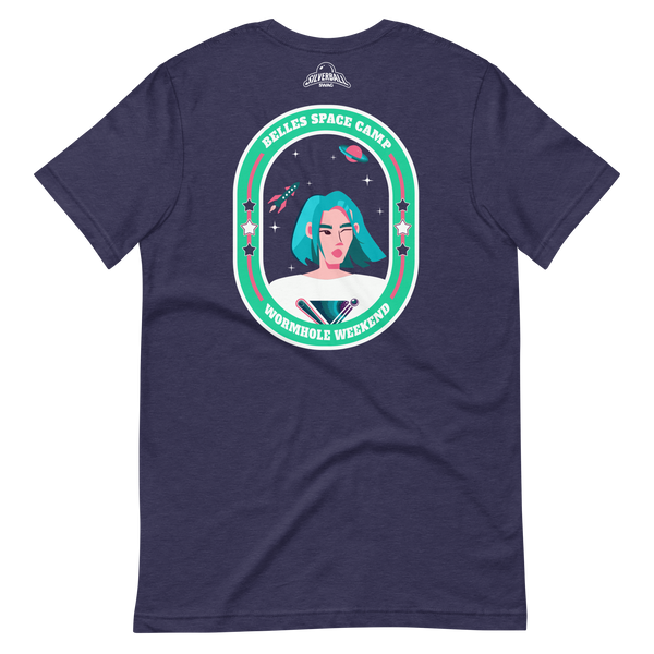 Belles Space Camp w/ Back Design - Super Soft T-shirt