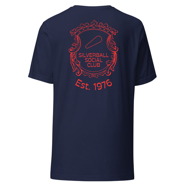 Silverball Social club crest - Premium Unisex t-shirt