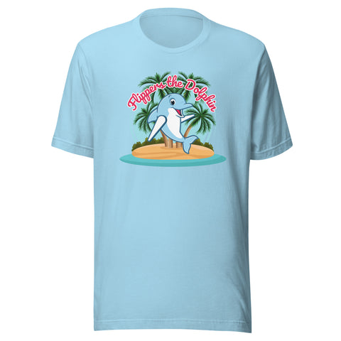 Flippers the Dolphin - Premium Unisex T-Shirt