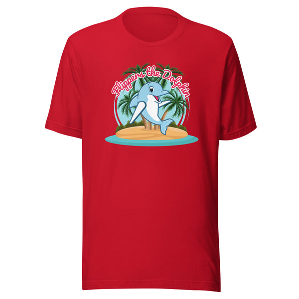 Flippers the Dolphin - Premium Unisex T-Shirt