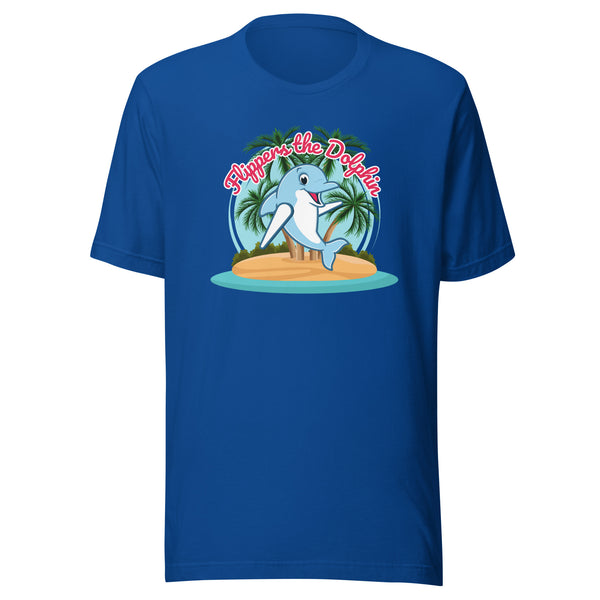 Flippers the Dolphin - Premium Unisex T-Shirt