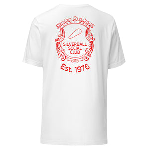 Silverball Social club crest - Premium Unisex t-shirt