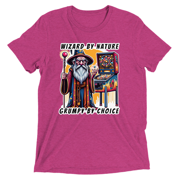 The Flipside Grumpy Wizard - Premium Tri-blend T-shirt