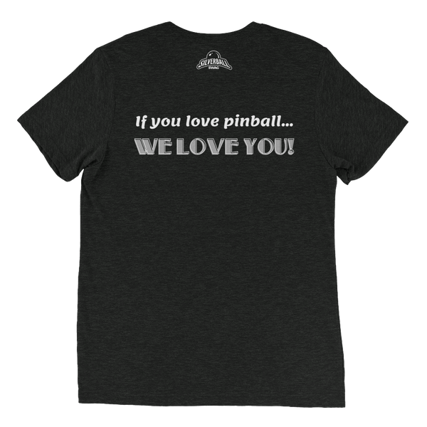 The Pinball Mafia If you love... - Premium Tri-Blend T-shirt