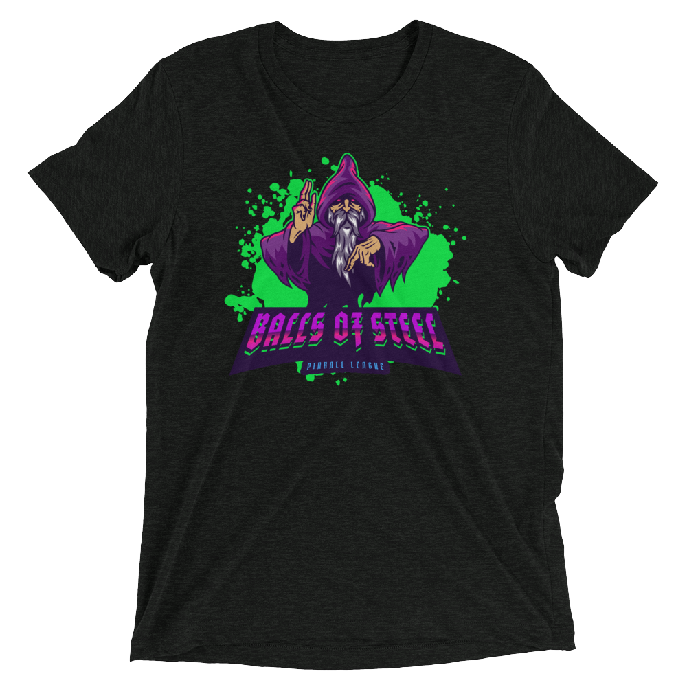 Balls of Steel Wizard - Premium Tri-blend T-shirt