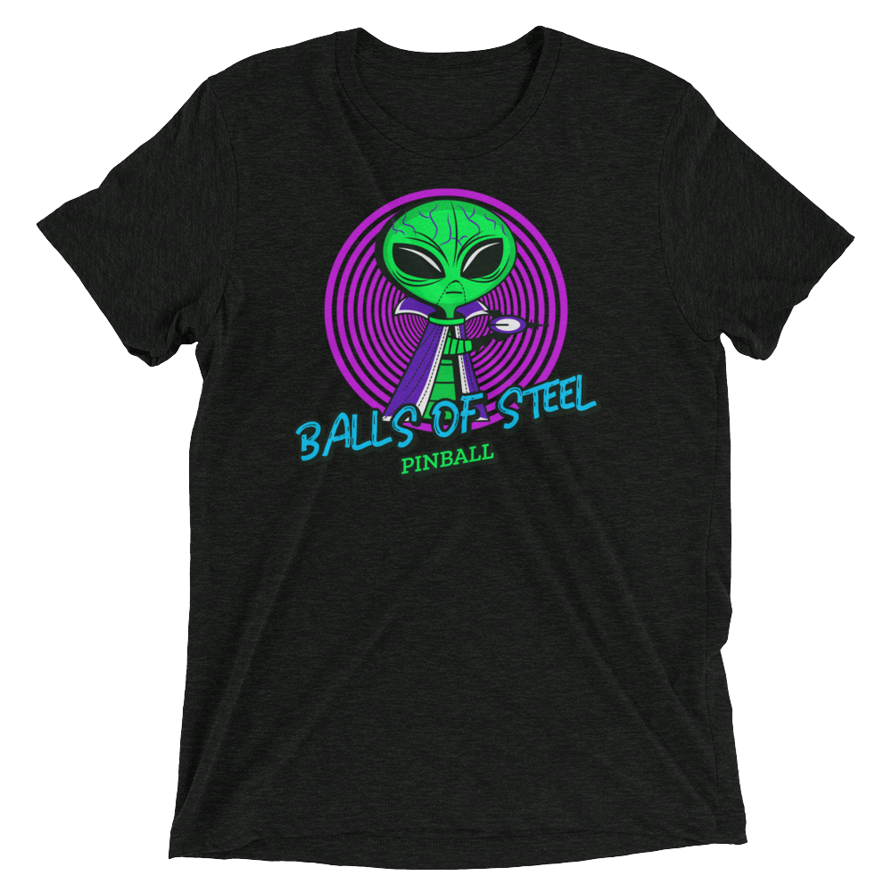Balls of Steel Alien - Premium Tri-blend T-shirt