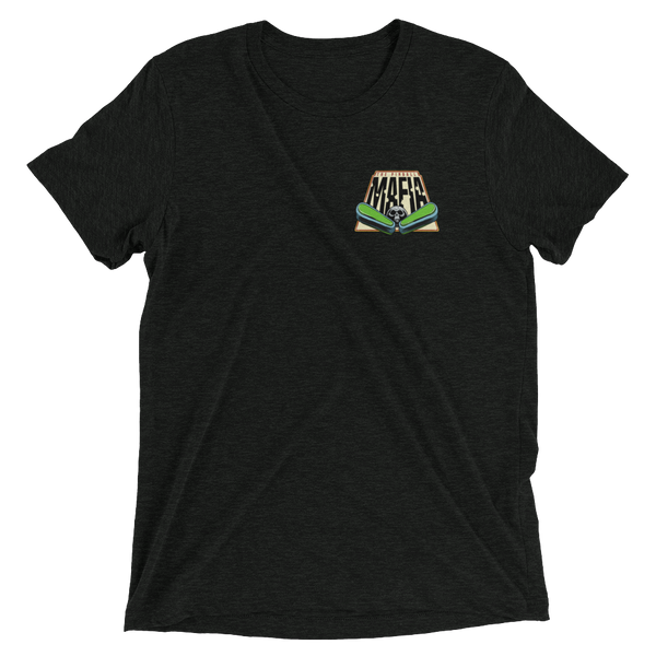 The Pinball Mafia w/Back Graphic - Premium Tri-Blend T-shirt