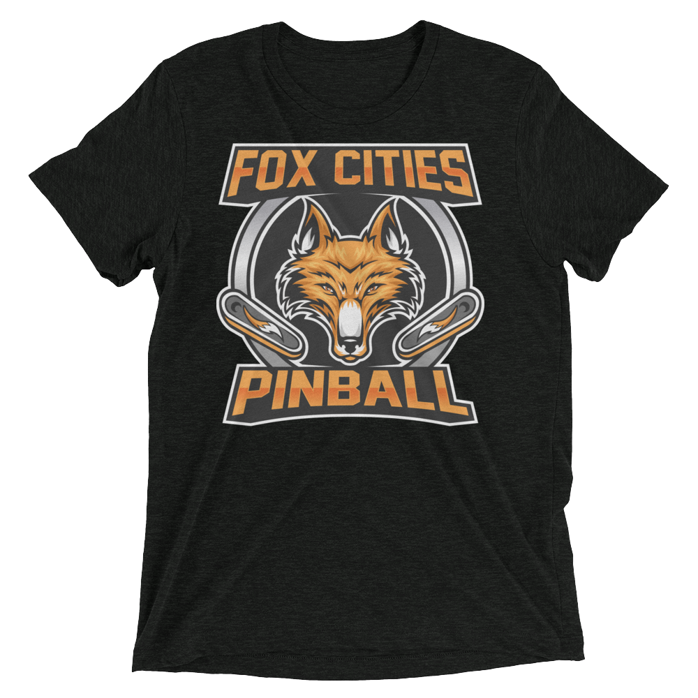 Fox Cities Pinball - Premium Tri-blend T-shirt