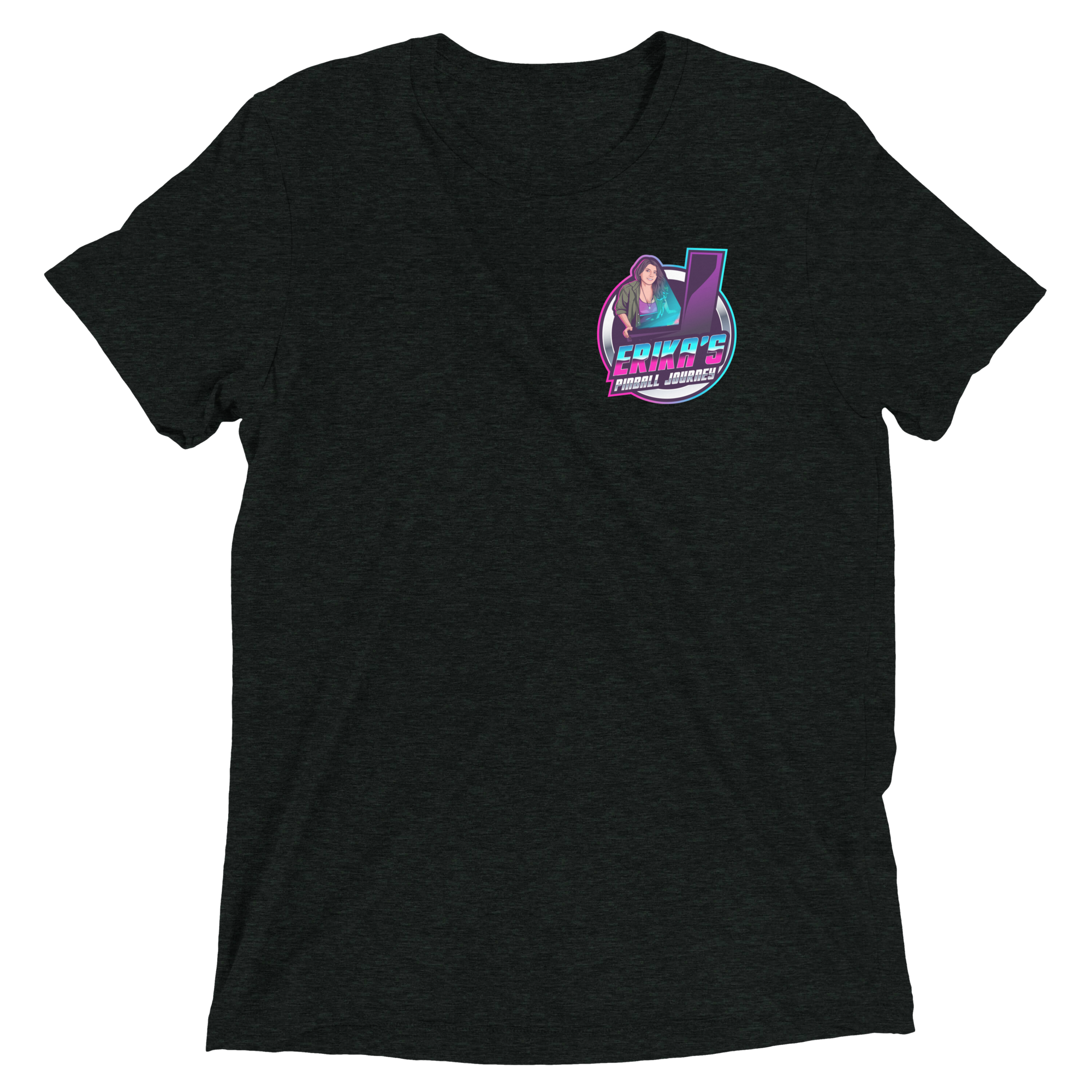 Erika's Pinball Journey - Premium Tri-blend Shirt