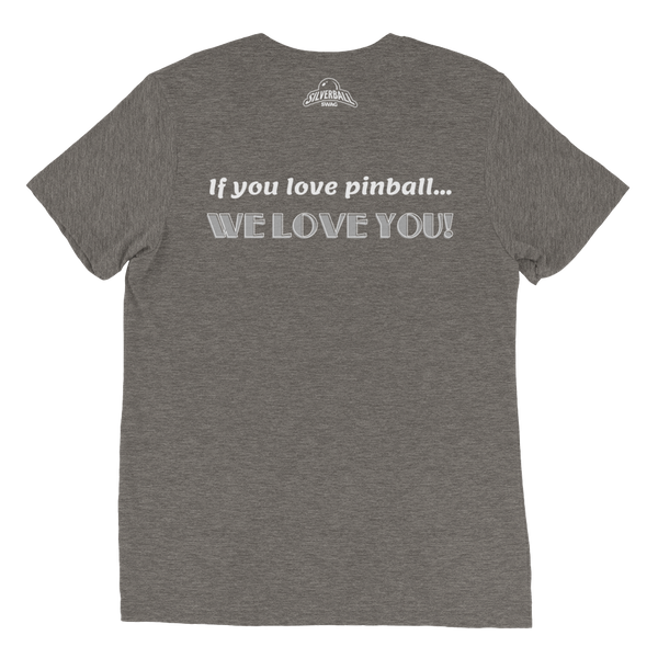 The Pinball Mafia If you love... - Premium Tri-Blend T-shirt