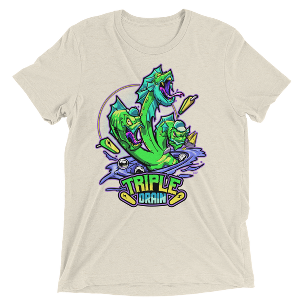 Triple Drain Hydra - Premium Tri-blend T-shirt
