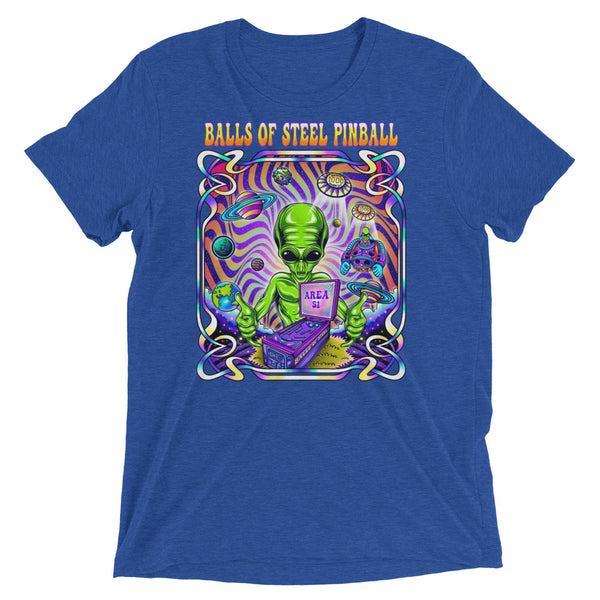 Balls of Steel Area 51 - Premium Tri-blend T-shirt