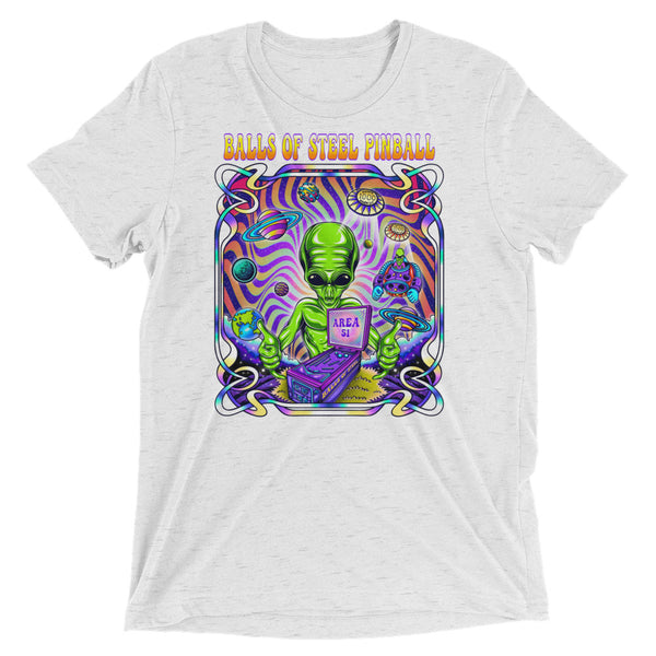 Balls of Steel Area 51 - Premium Tri-blend T-shirt