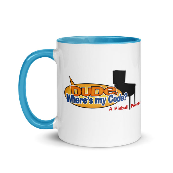 Dude, Where's my Code? - Color Mug