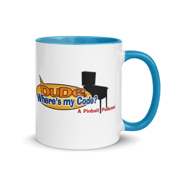 Dude, Where's my Code? - Color Mug