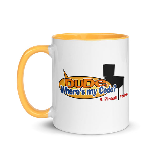 Dude, Where's my Code? - Color Mug